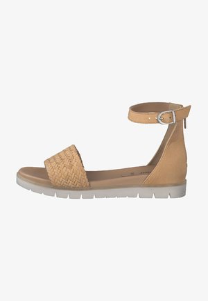 s.Oliver, Wedge sandals - desert
