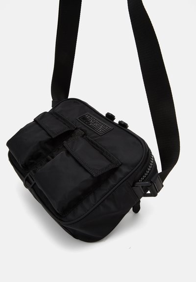 MOSCHINO BORSA TRACOLLA UNISEX - Plecu soma - fantasia nero