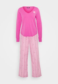 Geselecteerd, bleached mauve chevron