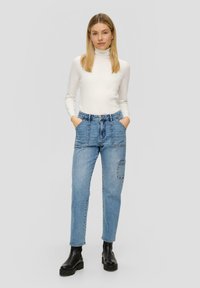 s.Oliver BOYFRIEND - Relaxed fit jeans - blau