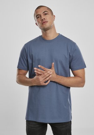 BASIC TEE - Navadna majica - vintageblue