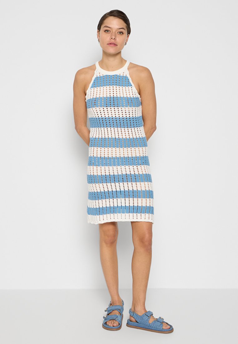 Karl Lagerfeld Gebreide jurk wit