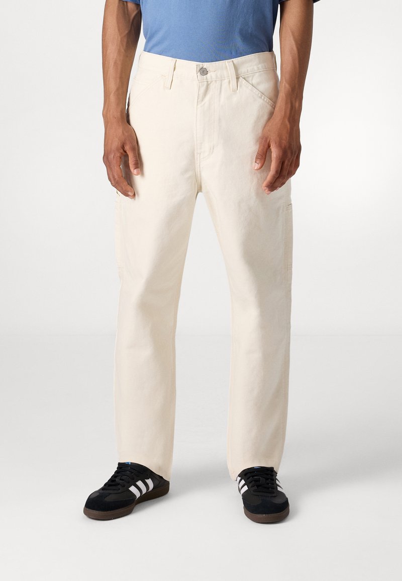 Levi's® Workwear CARPENTER UNISEX - Loose Jeans - chalky white super s