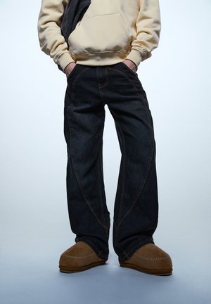 FAVELA RIGID BALLOON CUTLINE UNISEX - Baggy-farkut - grey vintage