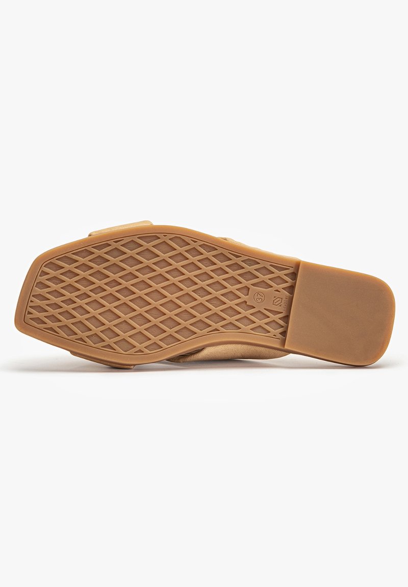 Damen Sneaker | Inuovo Pantolette flach hellbraun - RN87225 Damen Sneaker | Inuovo Pantolette flach hellbraun - RN87225