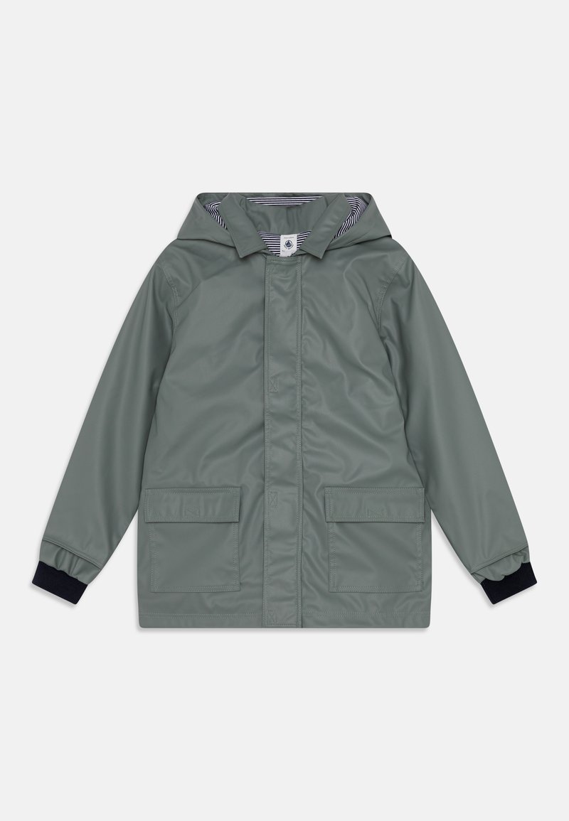 Petit Bateau JUNIOR CIRE UNISEX - Regnjakke - thuya