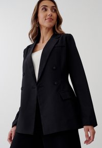 TUSSAH VALERIA  - Īss mētelis - black