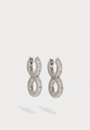 SPIKED INFINITY EARRINGS UNISEX - Oorbellen - white