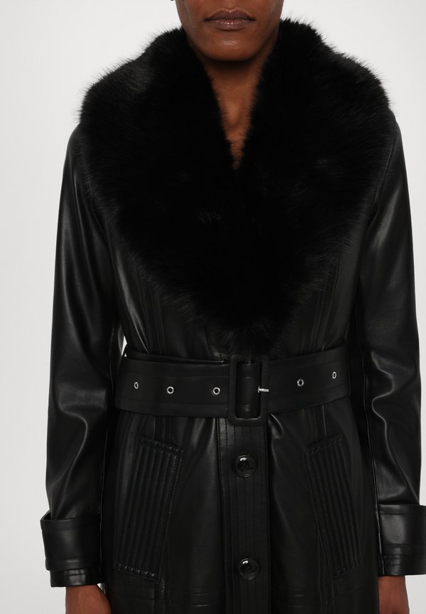 LILAH COAT - Faux leather jacket4