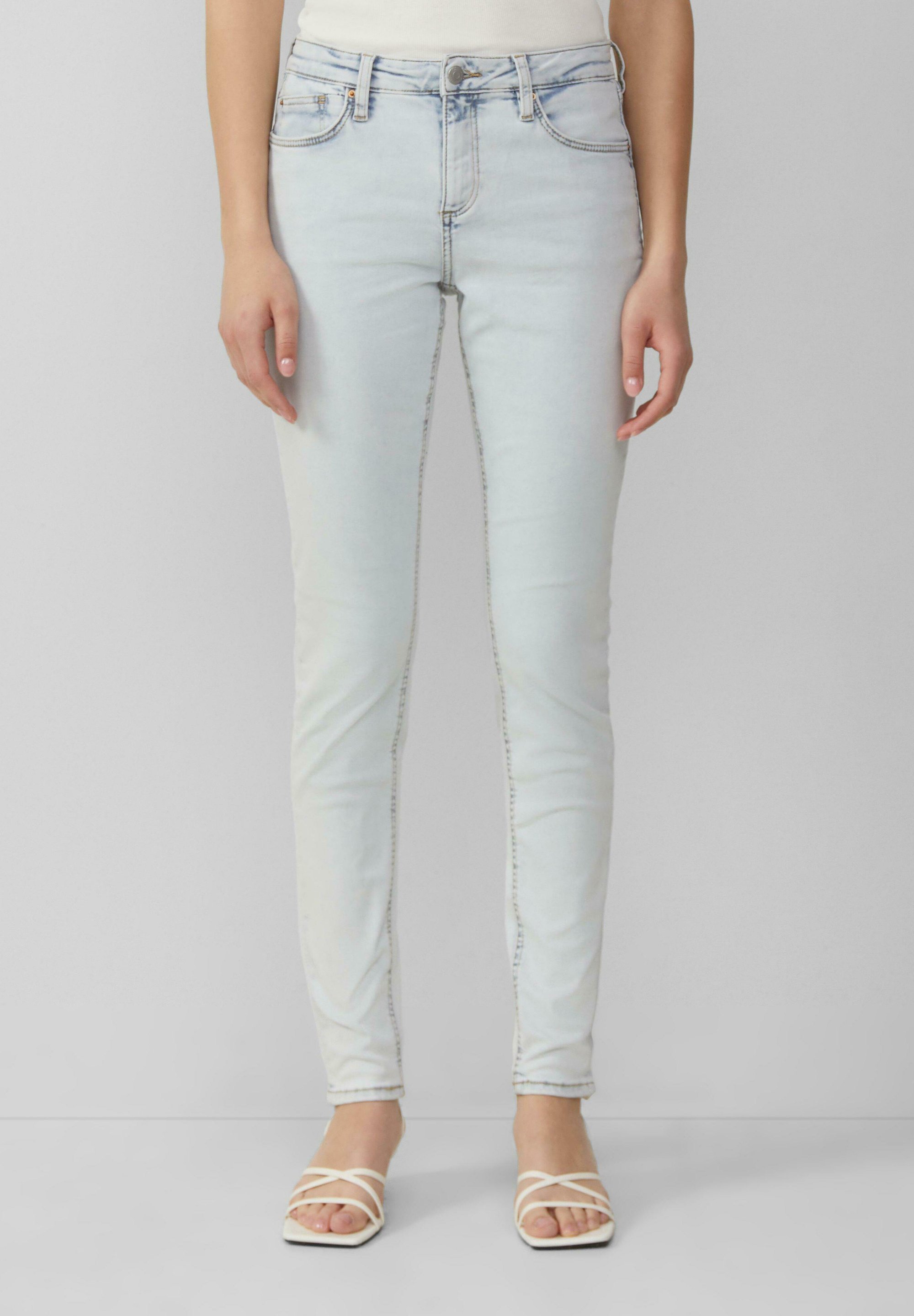 QS SADIE MID RISE SUPERSTRETCH Jeans Skinny Fit hellblau/blu