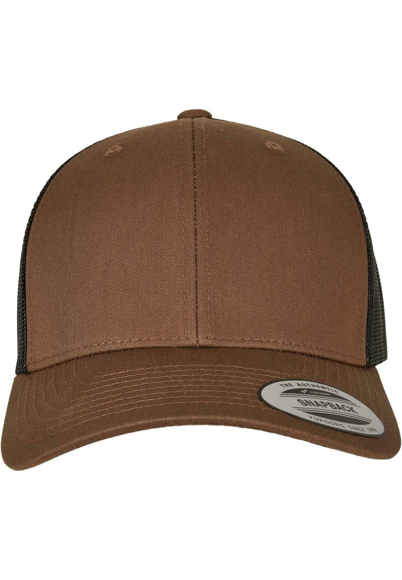 Flexfit - TRUCKER RETRO TRUCKER 2 TONE - Cap - coyote brown black, Vergrößern