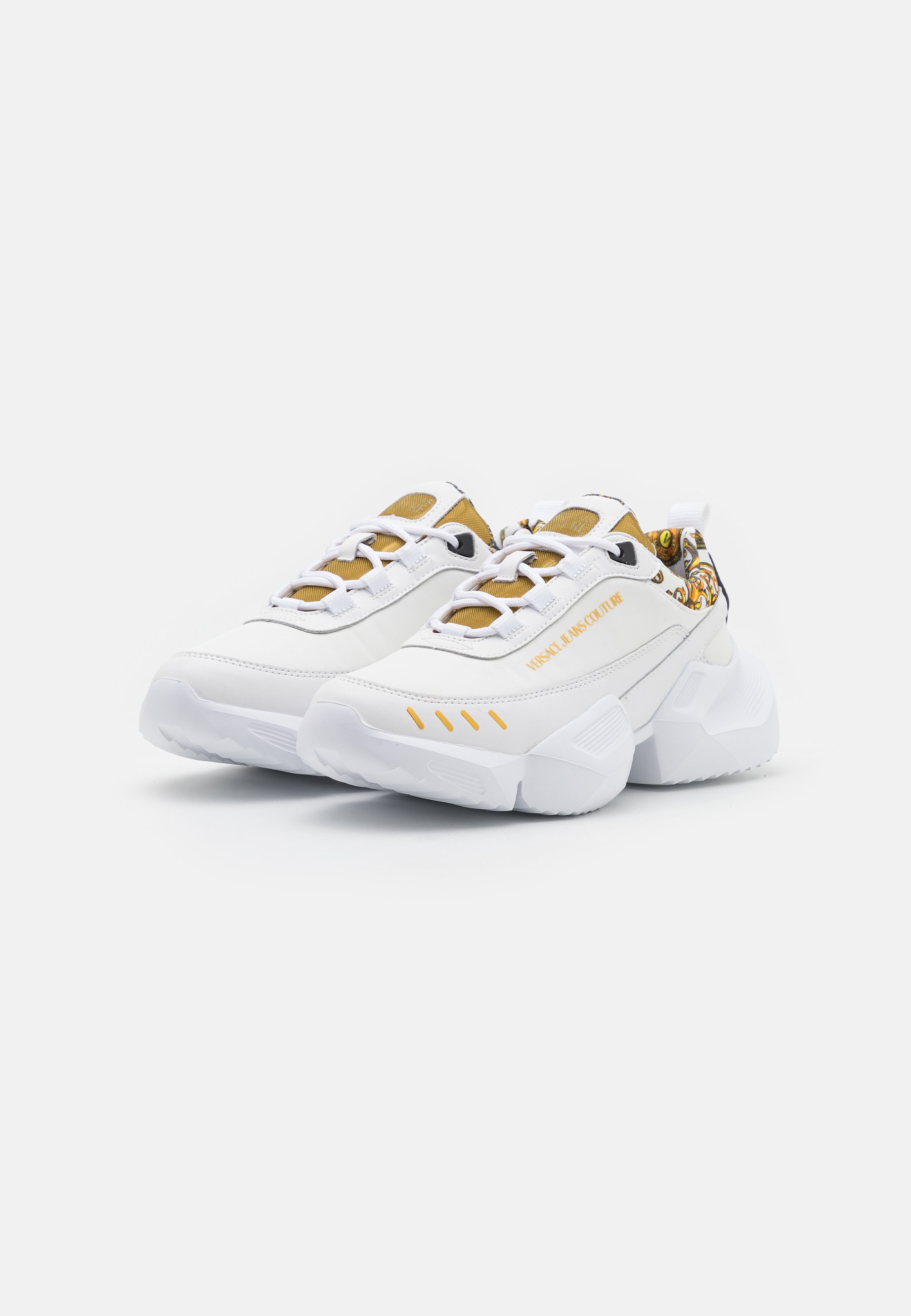 Versace Jeans Couture GRAVITY - Sneakers basse - bianco/gold/bianco -  Zalando.it
