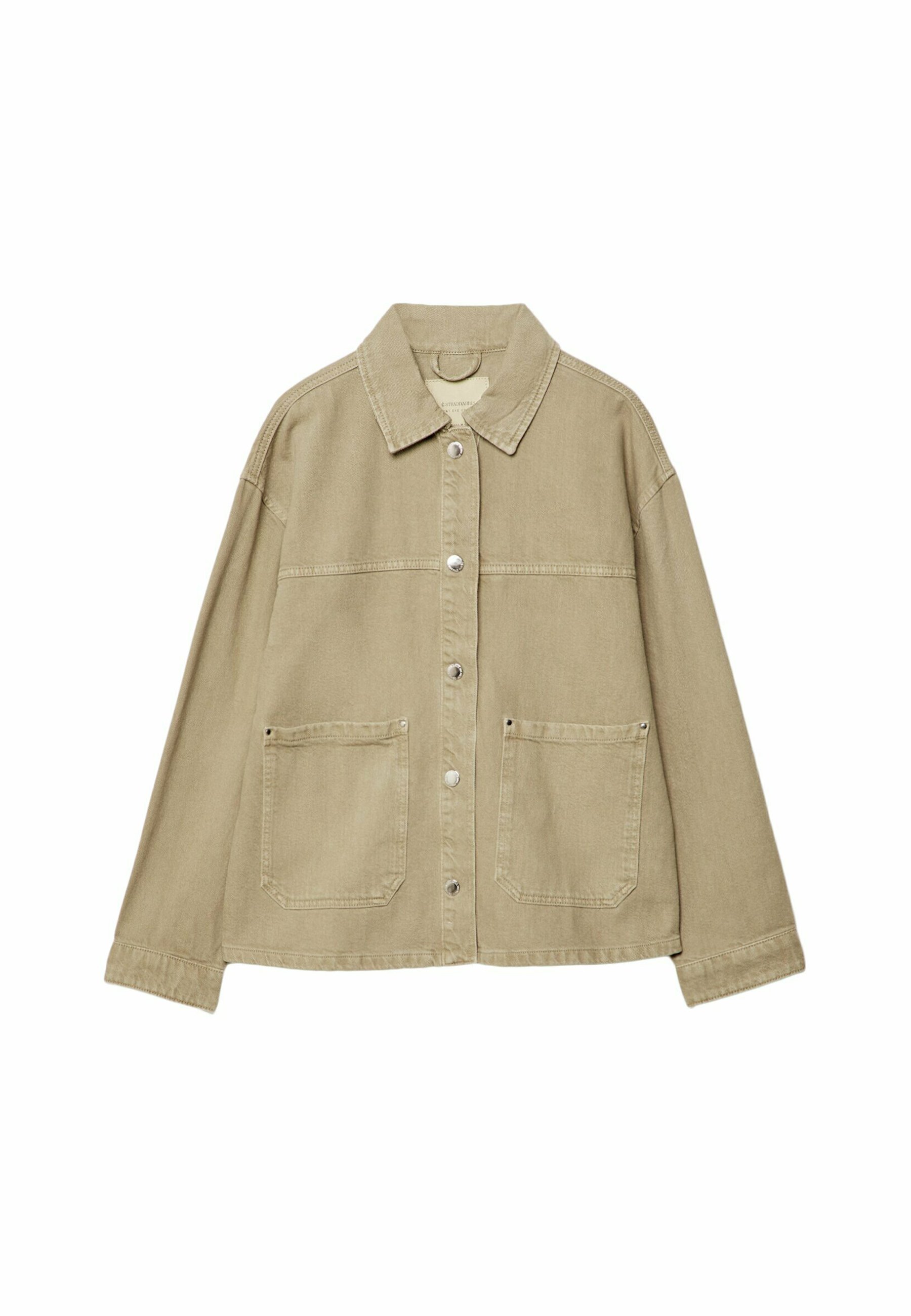 Khaki denim jacket