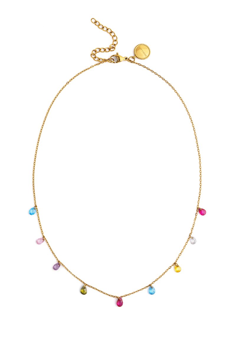 Singularu XIQUETA MEUA COLORS - Collier - gold-coloured/doré - ZALANDO.FR
