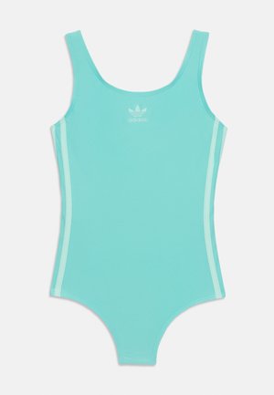 STRIPES SWIMSUIT GIRLS - Kupaći kostim - easy mint