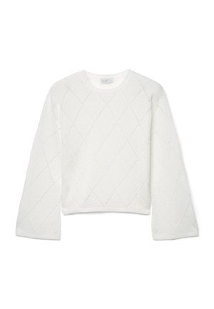 ROMBI - Pullover - bianco lana