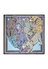 FELINOS Y CORAZÓN MARCOS PASTEL - Foulard - rosa claro
