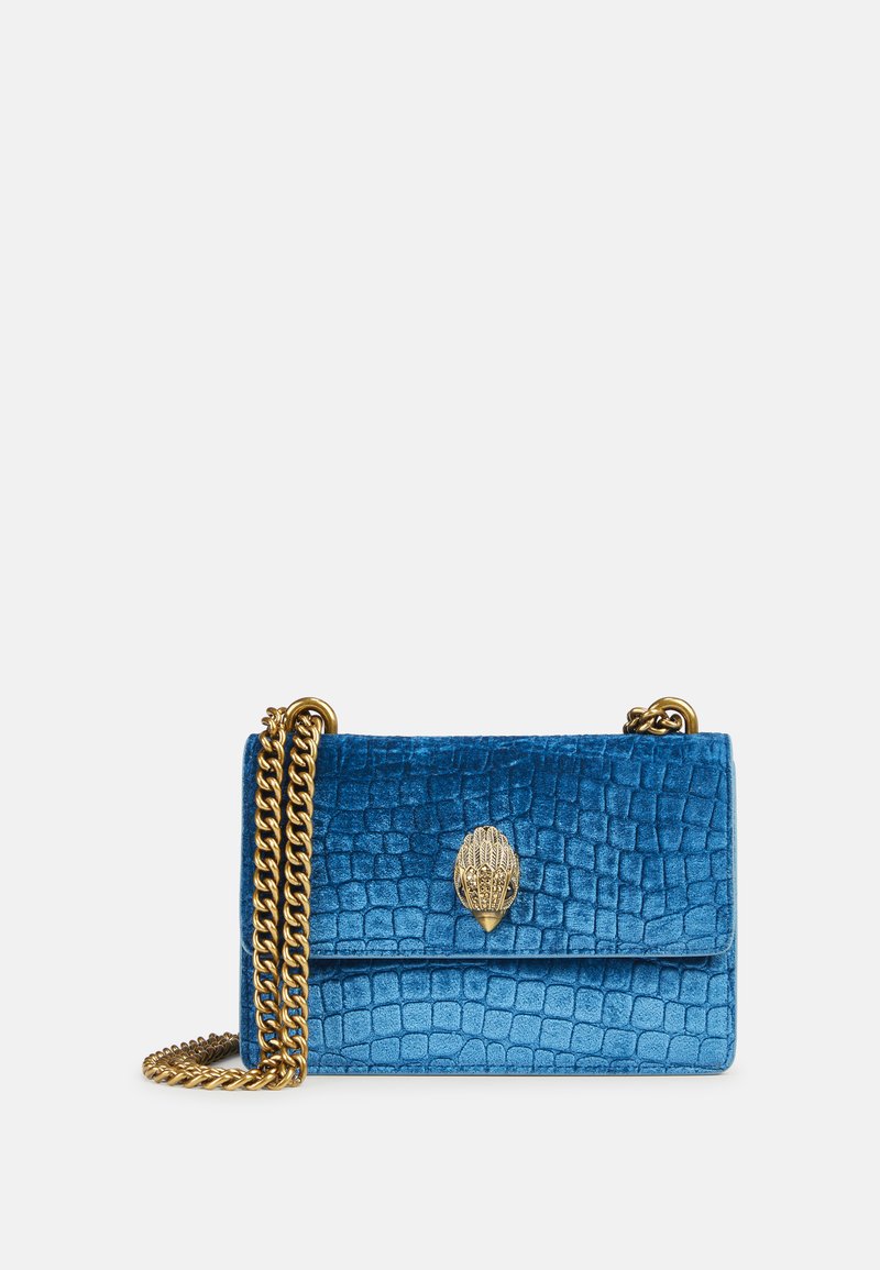 Kurt Geiger London SHOREDITCH CROSSBODY Umhängetasche teal/petrol