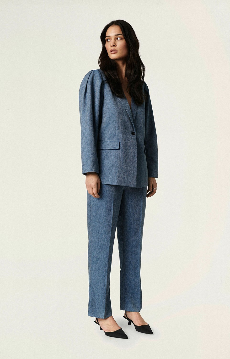 Luxury Blazer - india ink melange 