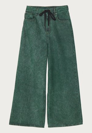 MM6 Maison Margiela PANTS 5 POCKETS - Wide Leg - green