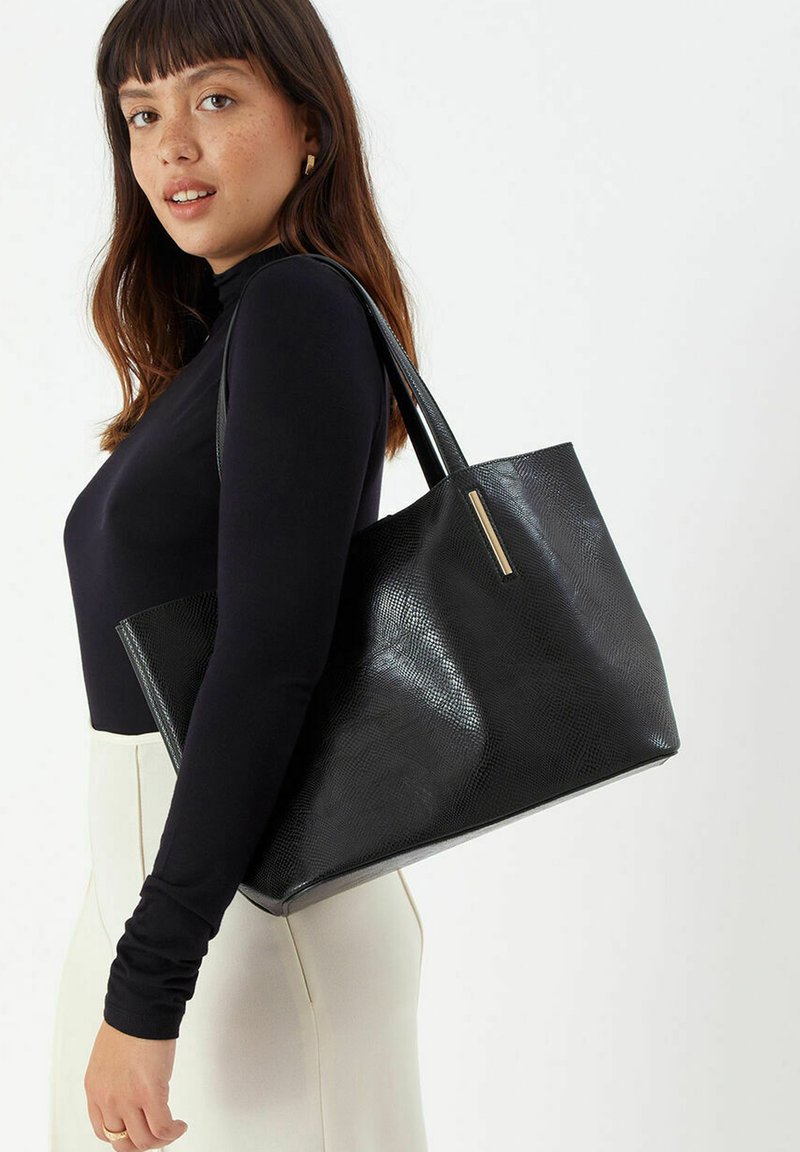 Accessorize Shopping Bag black/schwarz meliert Zalando.ch