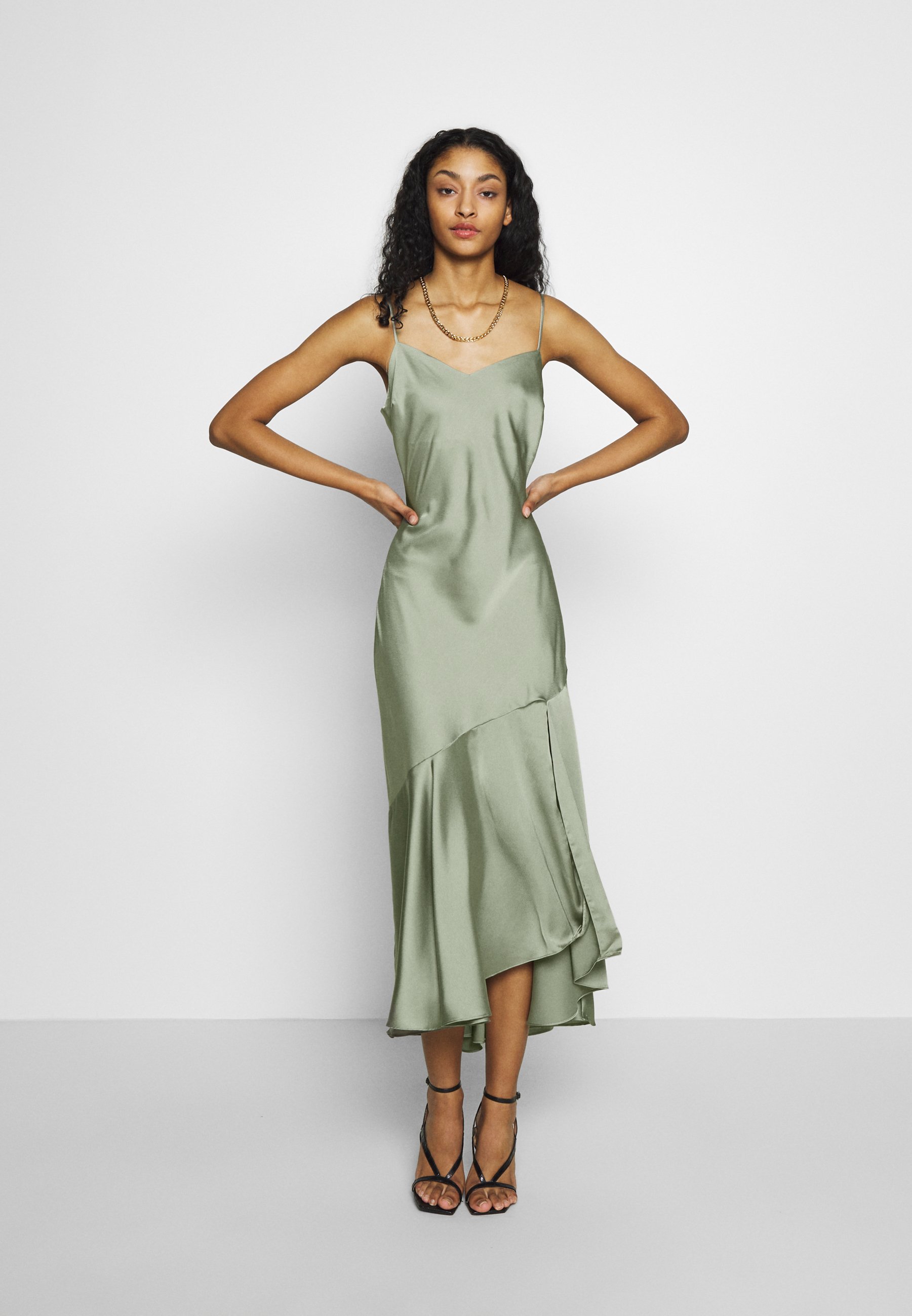 light green cocktail dress