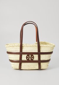 ELLA SMALL BASKET - Handtas - classic cuoio