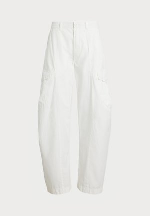 Polo Ralph Lauren CURVED LEG COTTON CARGO PANT - Pantalon cargo - white