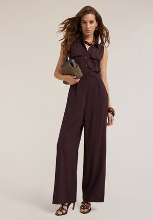 LUNGA FLUIDA - Jumpsuit - marrone