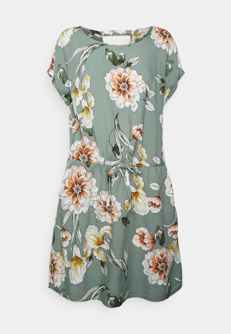 ONLY Petite ONLNOVA LIFE CONNIE BALI DRESS - Vestido de dia - chinois green soft florals