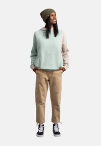 KAFT UNISEX DESIGN REGULAR FIT - Felpa con cappuccio - mint