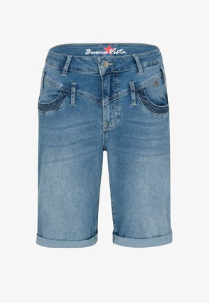 Denim shorts - blue