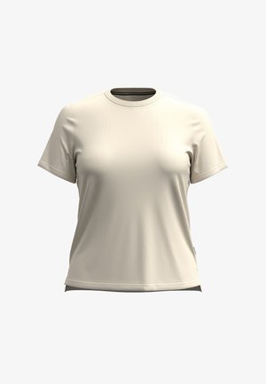 Smartwool PERFECT CREW SHORT SLEEVE TEE - T-shirts basic - almond