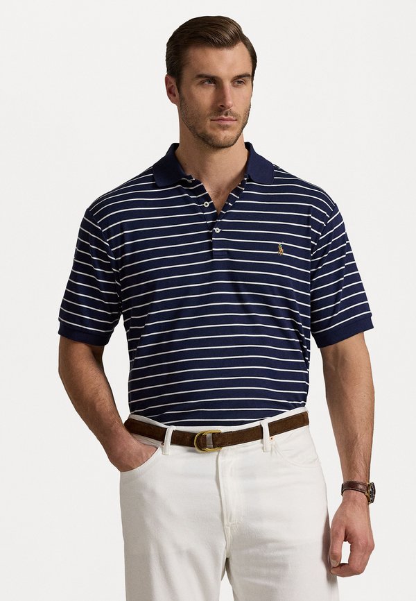 STRIPED SOFT COTTON POLO SHIRT - Polo shirt