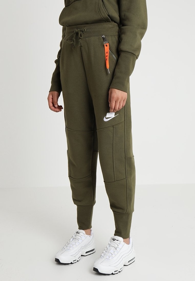 women's nike olive green tracksuit