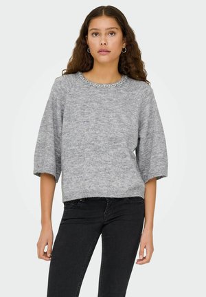JDYALVA - Pullover - medium grey melange