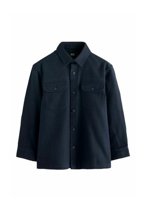 Next, LONG SLEEVE PLAIN DOUBLE POCKET - Shirt - navy