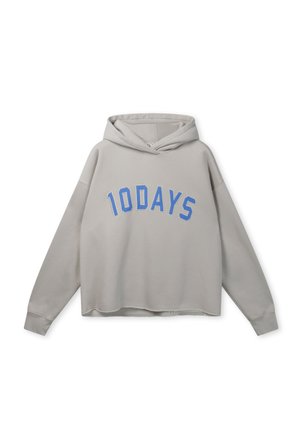 10DAYS, 10DAYS TOPS STATEMENT HOODIE - Felpa con cappuccio - stone