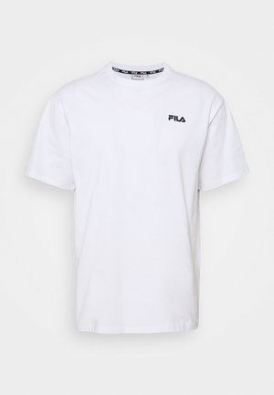ABAY DROPPED SHOULDER TEE - T-shirt con stampa - bright white