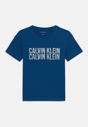 SEASONAL LOGO TEE UNISEX - T-Shirt print - blue