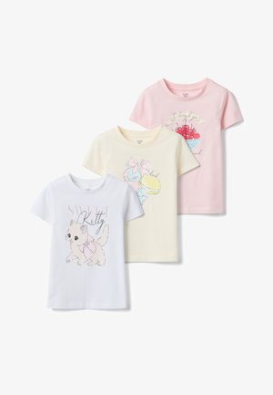 OVS, THREE-PACK - T-shirt con stampa - multicolour