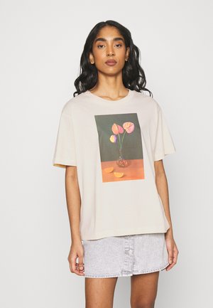 TOVI TEE - T-shirts med print - off-white