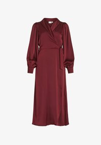 VILA RAVENNA ANKLE WRAP DRESS - Robe de soirée - cabernet/rouge foncé ...