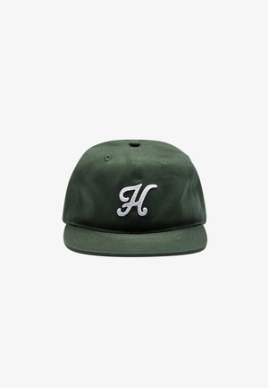 Hatline Lab, HERITAGE LOGO - 6 -PANEL UNSTRUCTURED SNAPBACK - Casquette - green