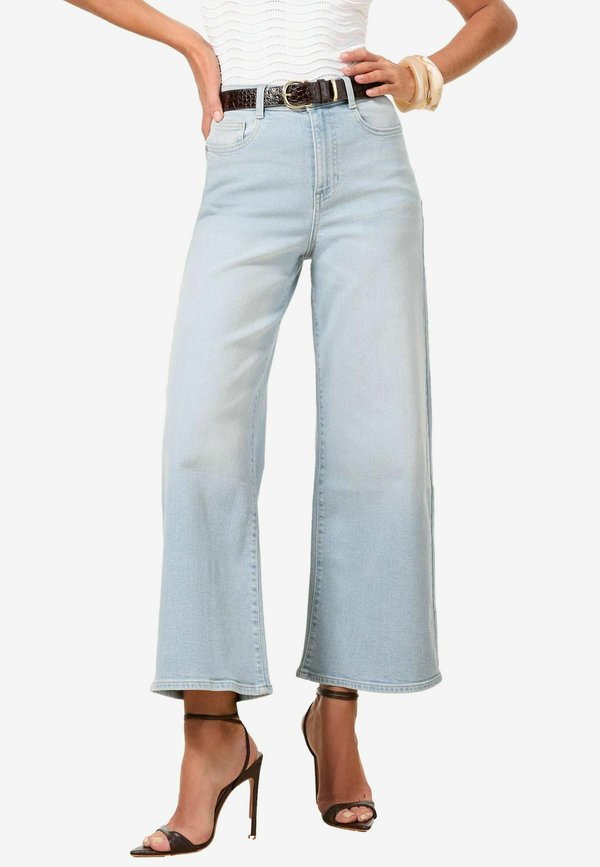 PETITE FIT - Jeans Relaxed Fit - bleach wash