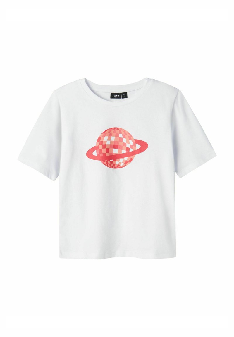 LMTD T-shirt print crème