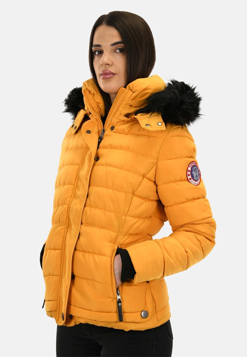 Zalando Winter Parka Gelb Navahoo Winter Jacket Gelb/yellow