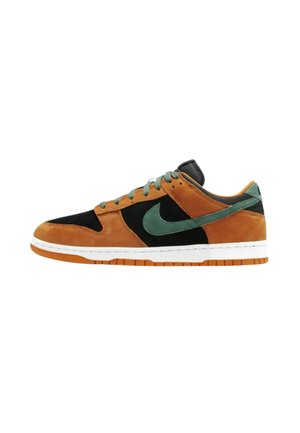 Baskets basses - black orange dark green