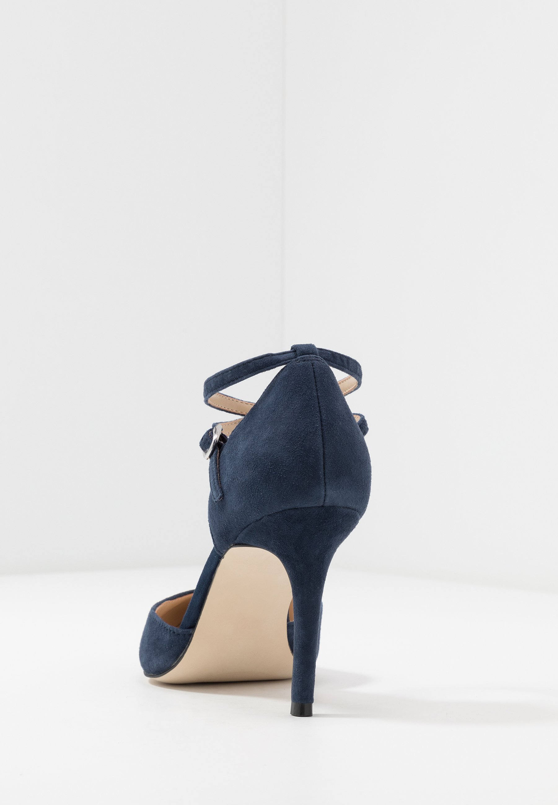 high heels dark blue