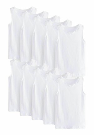 10 PACK REGULAR FIT - Linne - white